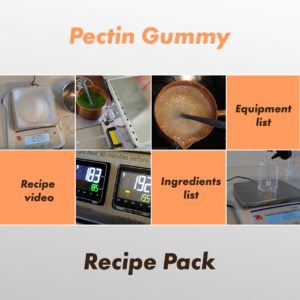 Receta de gomitas de pectina <span style="color: #FF0000;">¡Nuevo!</span>